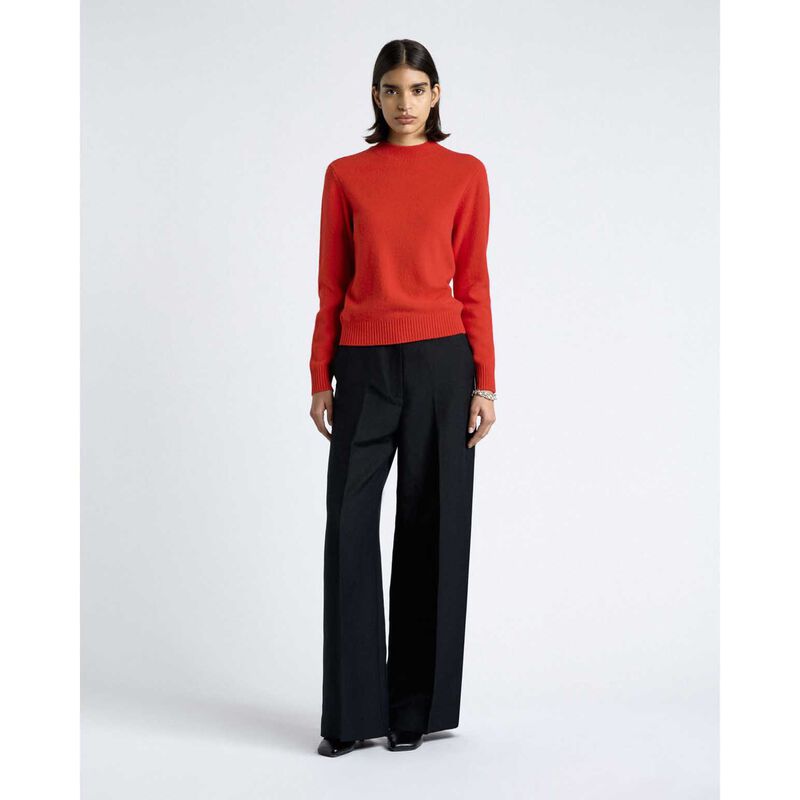 Cue Merino Cashmere Blend Mock Neck Knit image number 7
